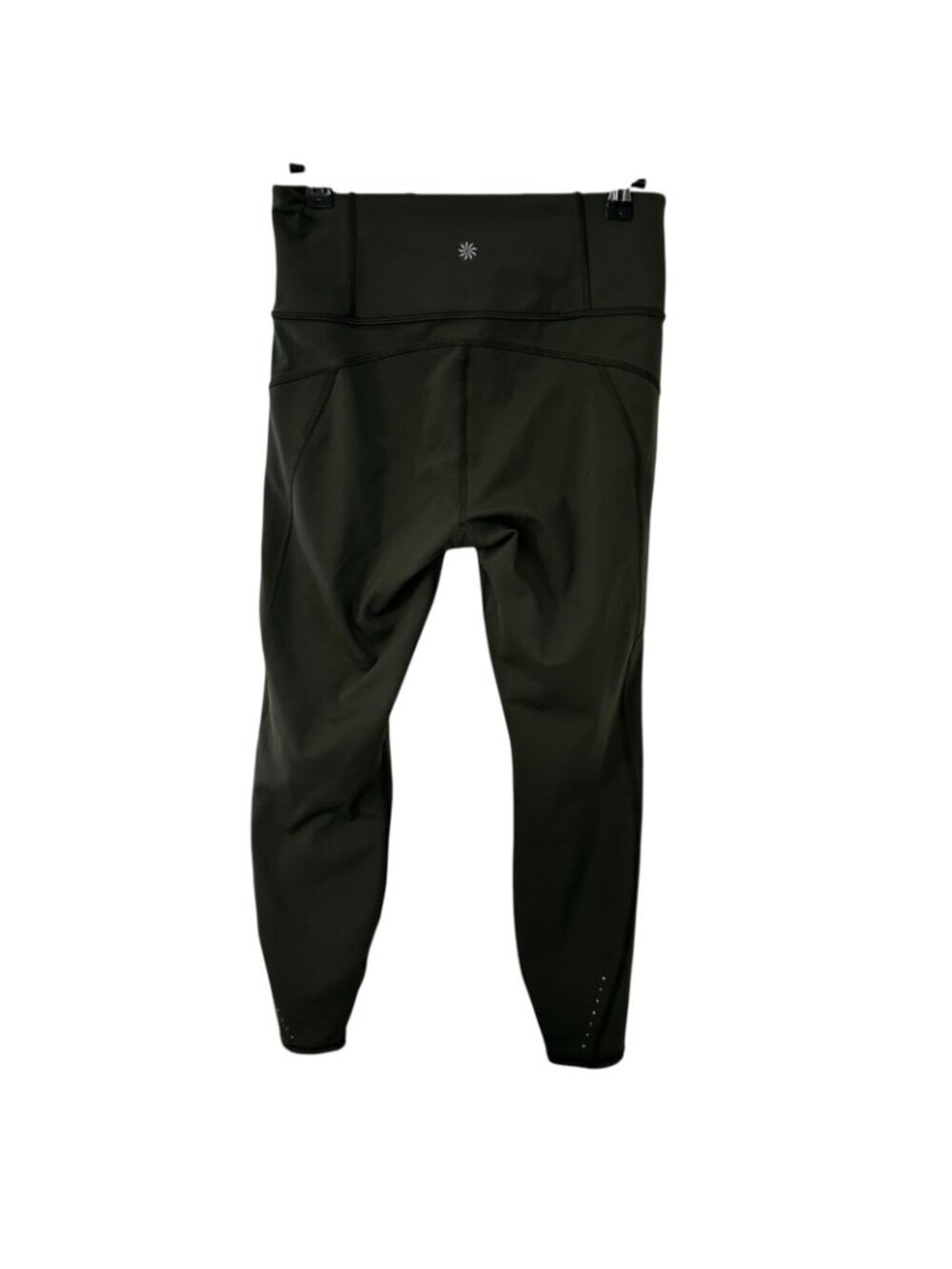 Athleta Rainier High Rise Legging High compression Brushed Interior Green Small - Picture 6 of 7